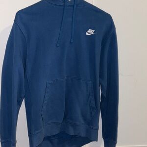 Nike Men's Deep Blue Pullover Hoodie